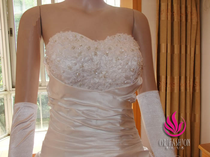 Orifashion HandmadeReal Custom Made Romantic Wedding Dress RC115